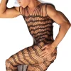 Erotic Crotchless Fishnet Bodysuits